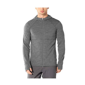 Icebreaker: Icebreaker Men’s Quantum LS Zip Hood