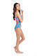 Calais Bandeau One Piece Swimsuit