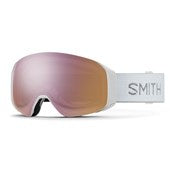 Snow: Smith 4D Mag S Adult Goggles - White Chunky Knit