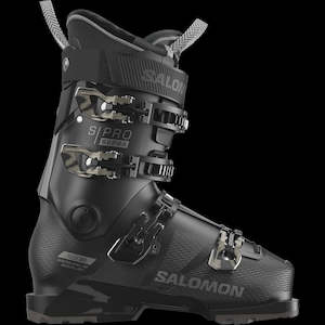 Ski Boots: Salomon S/Pro Supra 90 W Black/Light Bronze 2025