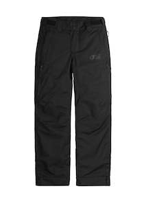 Snow Pants: Picture Time Kids Pants - Black