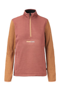 Picture Tahita 1/4 Grid Fleece / B Cedar Wood