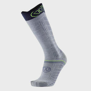 Snow Socks: Sidas Ski Socks - Merino Performance white/blue