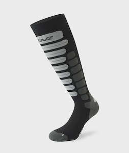 Lenz Skiing 2.0 Socks Anthracite/Grey