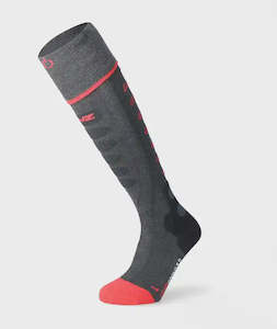 Lenz Heat Socks 5.1 Toe Cap Anthracite/Red