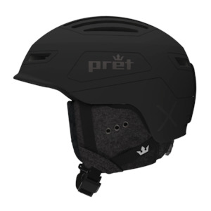 Mens Snow Helmets: Pret Cirque X Black