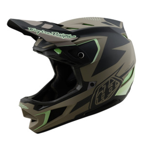 Troy Lee D4 AS Composite Helmet Optic Timber