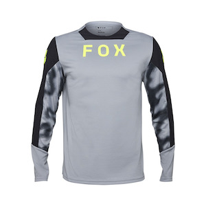 Fox Defend LS Jersey Taunt - Steel Grey