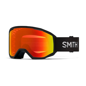 Mtb Goggles: Smith Loam MTB Black / Red Mirror