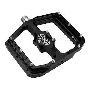 Burgtec Penthouse Flat MK5 B-Rage Edition Pedals - Black