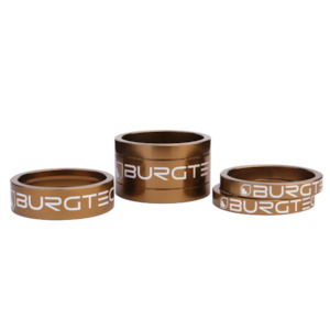 Burgtec Stem Spacer Kit Kash Bronze (5mm Spacer x2, 10mm, 20mm Spacer)