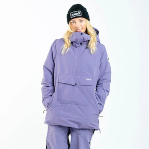 Womens Snow Jackets: Planks Wmns Jacket - Overstoke Anorak - Purple 2024