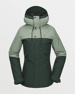 Womens Snow Jackets: Volcom Bolt INS Jacket - Scarab