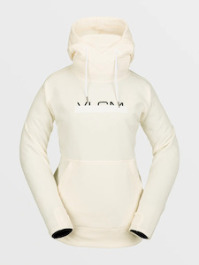 Womens Snow Jackets: Volcom Riding Hydro Hoodie - Moonbeam