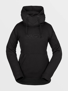 Womens Snow Jackets: Volcom Riding Hydro Hoodie - Black