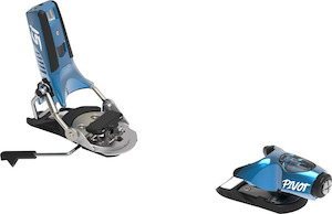 Ski Bindings: Look Pivot 2.0 15 GW B105 - Blue Steel