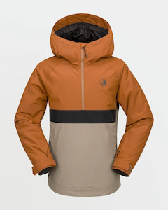 Youth Snow Jackets: Volcom Sluff INS P/O Jacket - Caramel