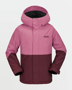 Youth Snow Jackets: Volcom Sass'n'Fras INS Jacket - Blurred Violet