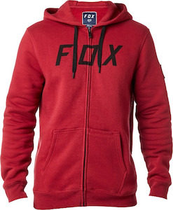 Fox District 2 Zip Fleece Dark Red