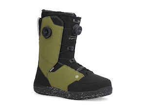 Mens Snowboard Boots: Ride 25 Lasso - Olive