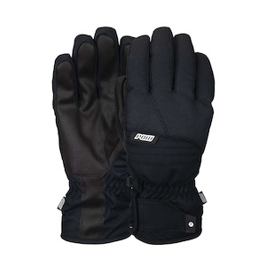 Mens Snow Gloves: POW Zero Glove 2.0 - Black