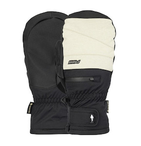 Mens Snow Gloves: POW Wayback Short Mitt - Stone