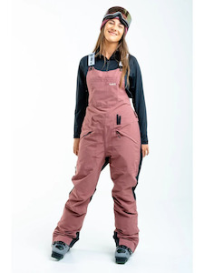 Anon: Planks Wmns Bib - Fun Garees - Clay Red 2024