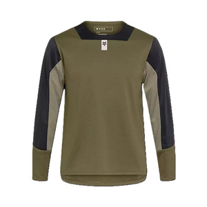 Fox Youth Defend LS Jersey Olive Green