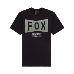 Fox: Fox Typeface SS Premium Tee Black