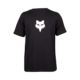Fox Youth Fox Head SS Tee Black
