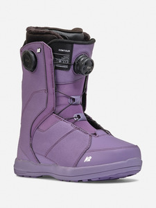 Womens Snowboard Boots: K2 25 Contour Purple Haze