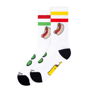 Mens Socks: American Socks Mid Hot Hot Dog