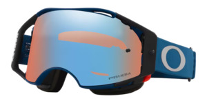 Mtb Goggles: Oakley Airbrake MTB Poseidon w Prizm MX Sapphire