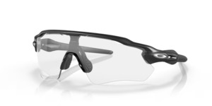 Sunglasses: Oakley Radar EV Path Steel w Clear to Black Iridium Photochromic