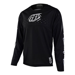 Troy Lee YOUTH Sprint Jersey Icon Black