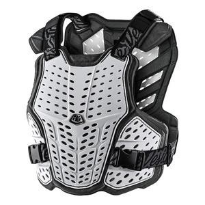 Troy Lee YOUTH Rockfight Chest Protector - White