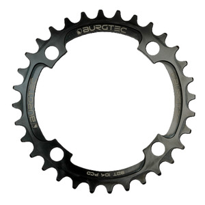 Burgtec Black 32 Tooth 104mm BCD Thick Thin Chainring