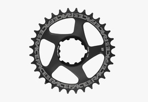 Mtb Drivetrain Components: RaceFace Chainring 3Bolt DM 34T (Compatible w.Sram cranks)