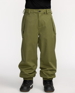 Mens Snow Pants: Volcom Arthur 20K Pant Dark Olive