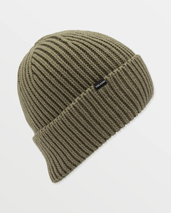 Beanies Headbands: Volcom Roller Beanie Military