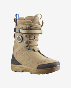 Mens Snowboard Boots: Salomon Echo Lace SJ BOA - Dune