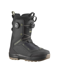 Mens Snowboard Boots: Salomon Echo Dual BOA - Black (L47768100)