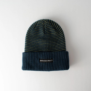 Spacecraft Grid Beanie Navy