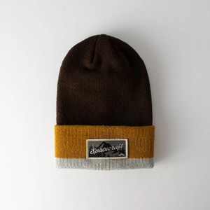 Spacecraft Dipper Beanie Brown