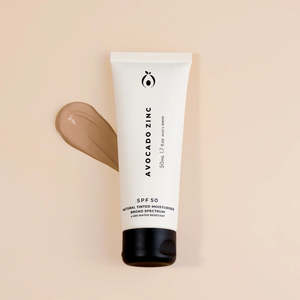 Our Best Sellers Collection: SPF 50 NATURAL TINTED MOISTURISER - MEDIUM-DARK  50ml