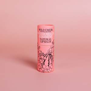 Face 1: Wild Emery Watermelon & Jasmine Natural Lip Balm