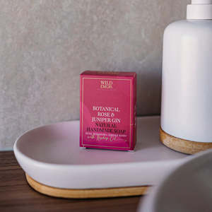 Bathroom: Wild Emery Botanical Rose & Juniper Gin Soap