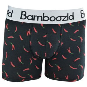 Bamboozld: Bamboozld Mens Chilli Bamboo Trunk - Black / Small