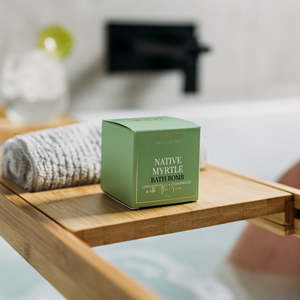 Bath Bombs: Wild Emery Native Myrtle Cube Bath Bomb