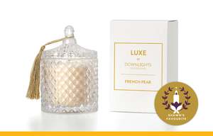 Downlights Luxe Candle - French Pear